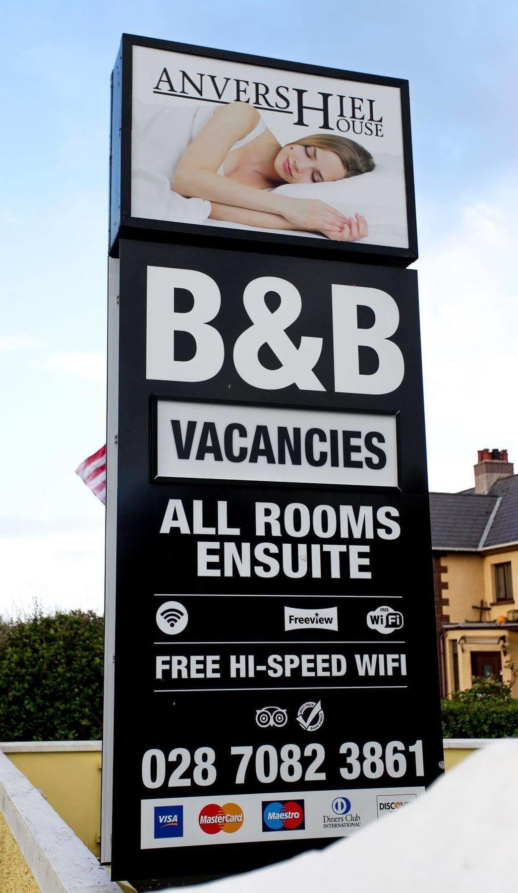 Anvershiel House Portrush Esterno foto